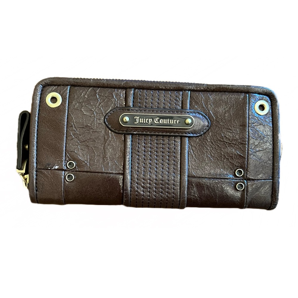Juicy Couture Leather Full Zip Wallet